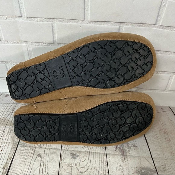 UGG Australia ASCOT SUEDE Indoor/outdoor Slippers Moccasin Women Size 5 - Picture 3 of 14